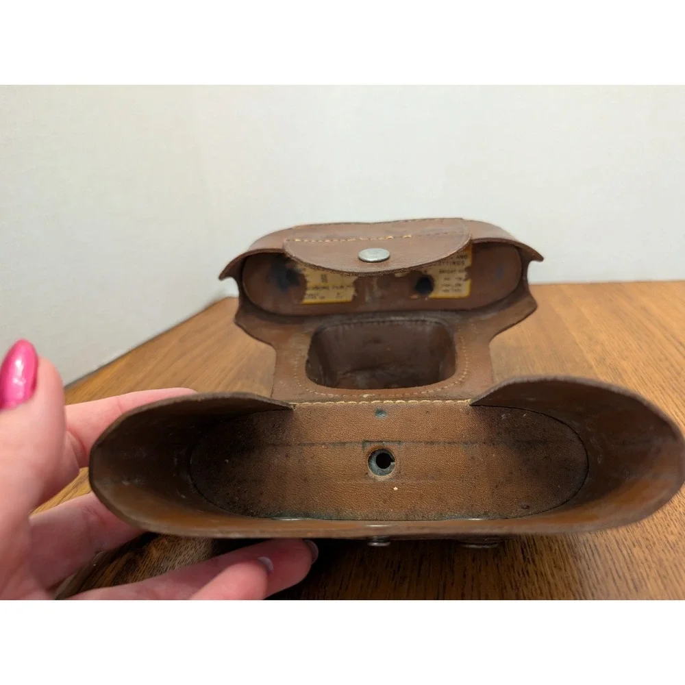 Kodak vintage Leather Camera Case For Pony 828